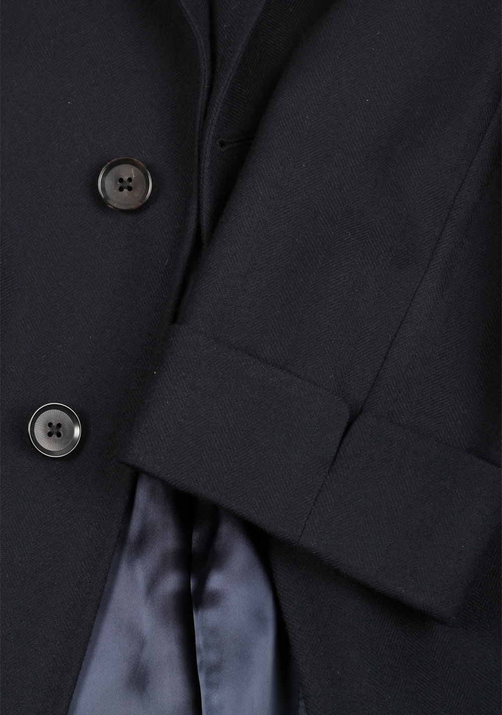 Caruso Blue Cashmere Blend Over Coat  Size 54 / 44R U.S. | Costume Limité