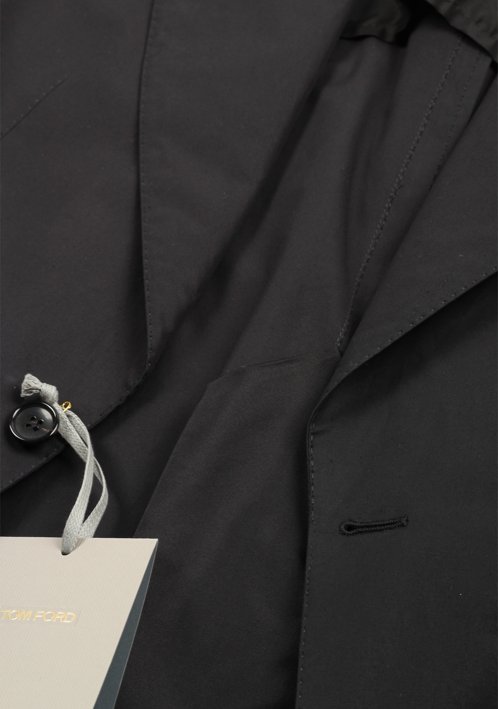 TOM FORD Shelton Black Sport Coat Size 46 / 36R U.S. | Costume Limité