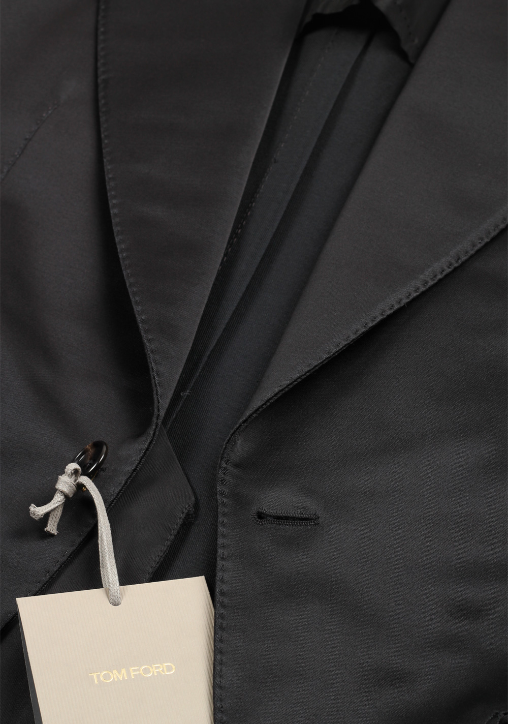 TOM FORD Atticus Black Sport Coat Size 46 / 36R U.S. | Costume Limité