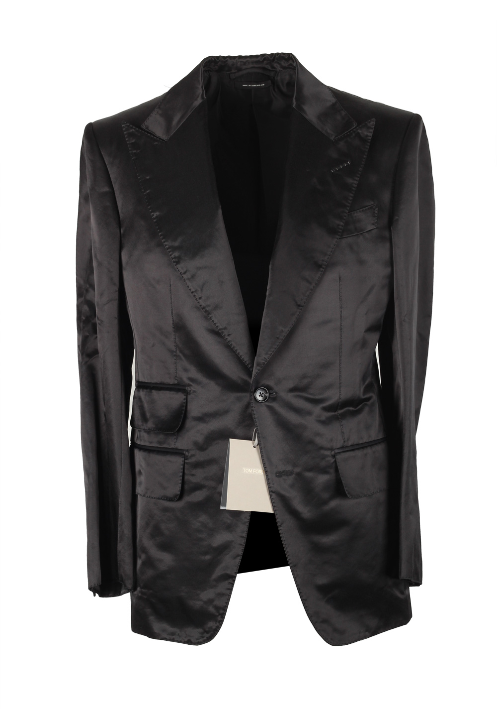 TOM FORD Atticus Black Sport Coat Size 46 / 36R U.S. | Costume Limité