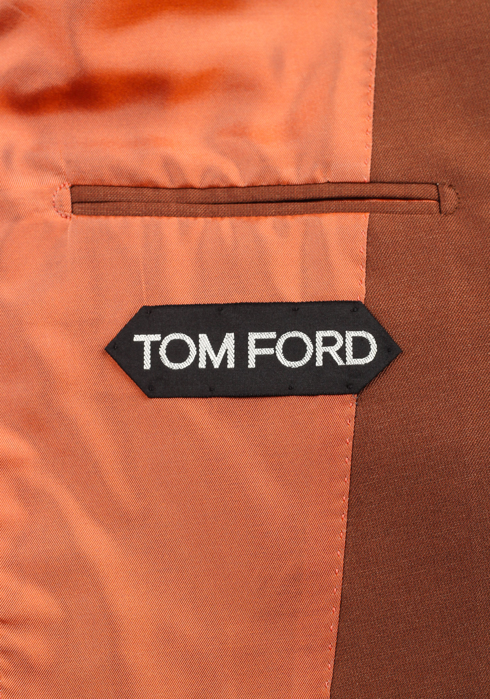 TOM FORD Atticus Brown Linen Sport Coat Size 44C / 34S U.S. | Costume Limité