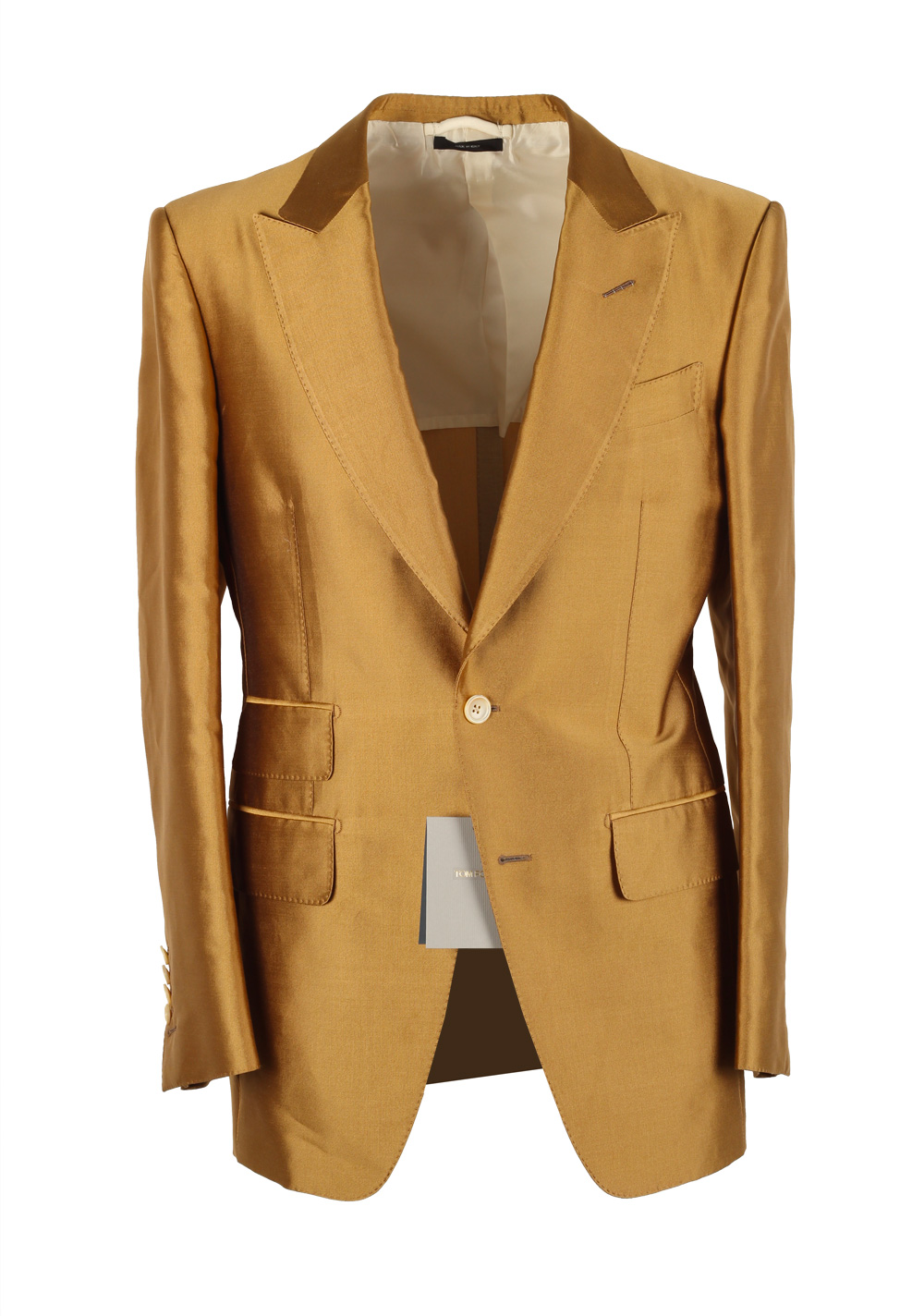 TOM FORD Atticus Beige Sport Coat Size 46 / 36R U.S. | Costume Limité