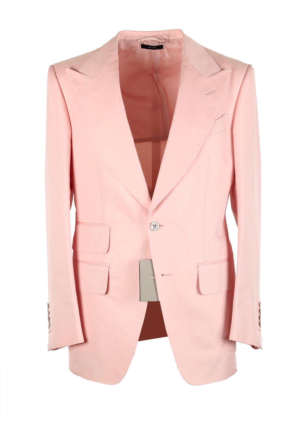 TOM FORD Atticus Pink Suit Size 46 / 36R U.S. | Costume Limité