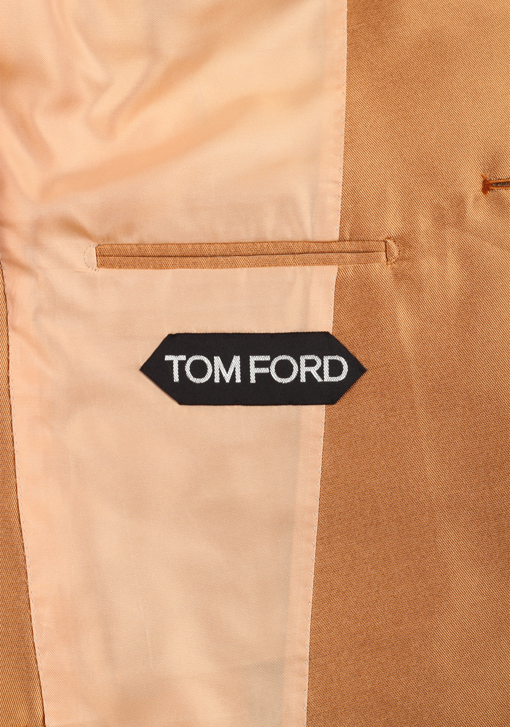 TOM FORD Atticus Champagne Silk Suit Size 46 / 36R U.S. | Costume Limité