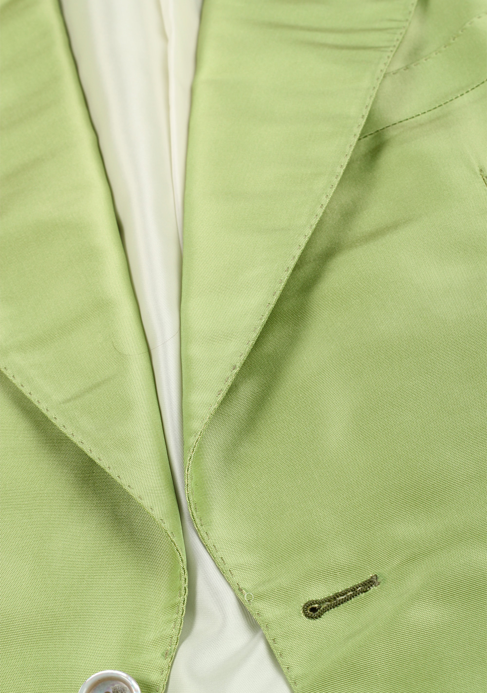 TOM FORD Basic Base M Silk Green Suit Size 46 / 36R U.S. | Costume Limité