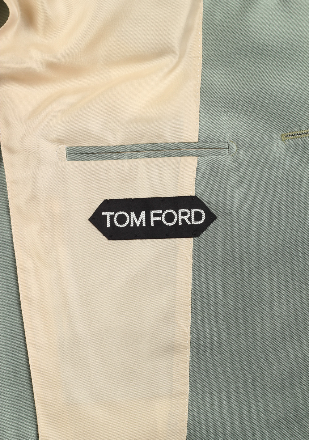 TOM FORD Atticus Green Silk Suit Size 46 / 36R U.S. | Costume Limité