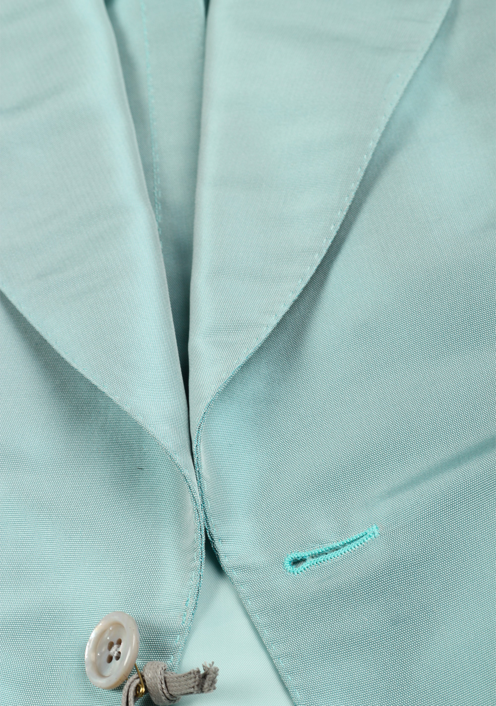 TOM FORD Atticus Mint Silk Suit Size 46 / 36R U.S. | Costume Limité