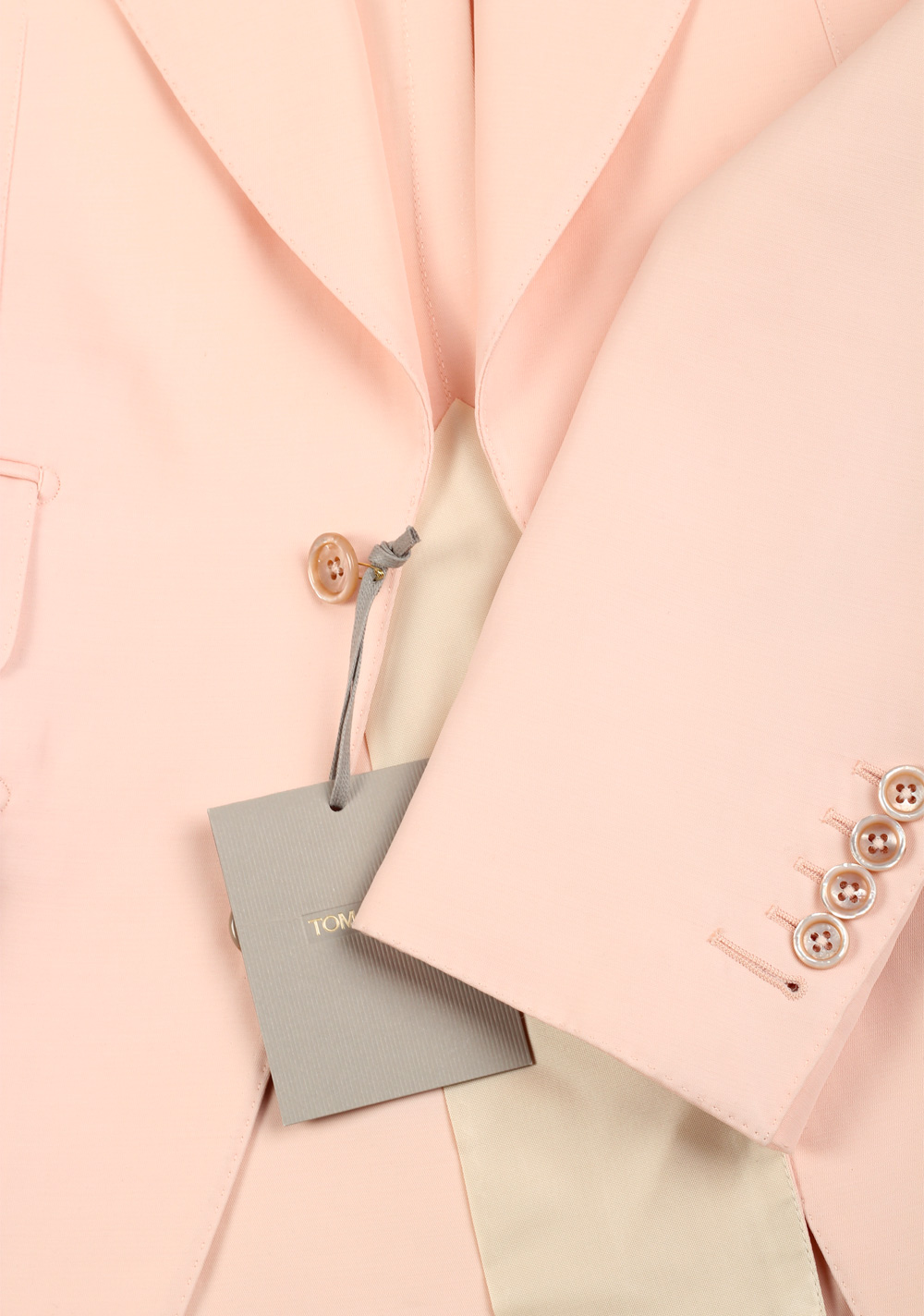 TOM FORD Atticus Pink Suit Size 46 / 36R U.S. | Costume Limité