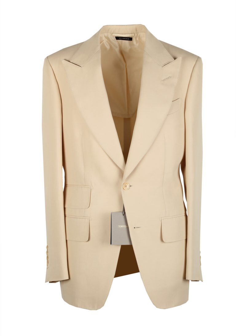 TOM FORD Atticus Off White Suit Size 46 / 36R U.S. - thumbnail | Costume Limité