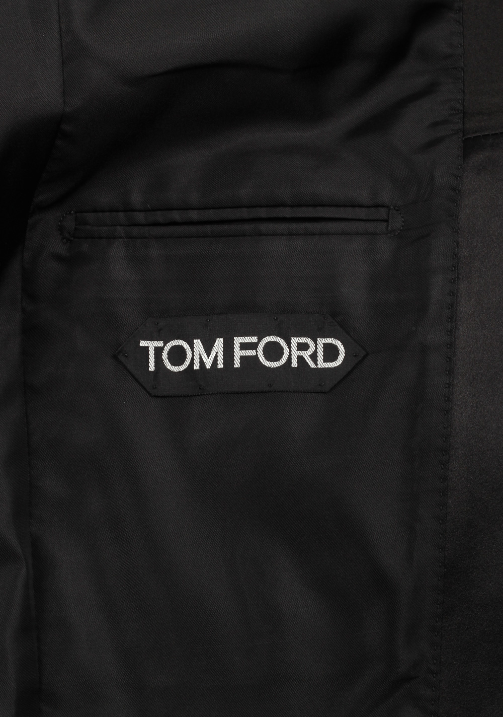 TOM FORD Atticus Silver Blue Black Tuxedo Dinner Jacket Size 50C / 40S U.S. | Costume Limité