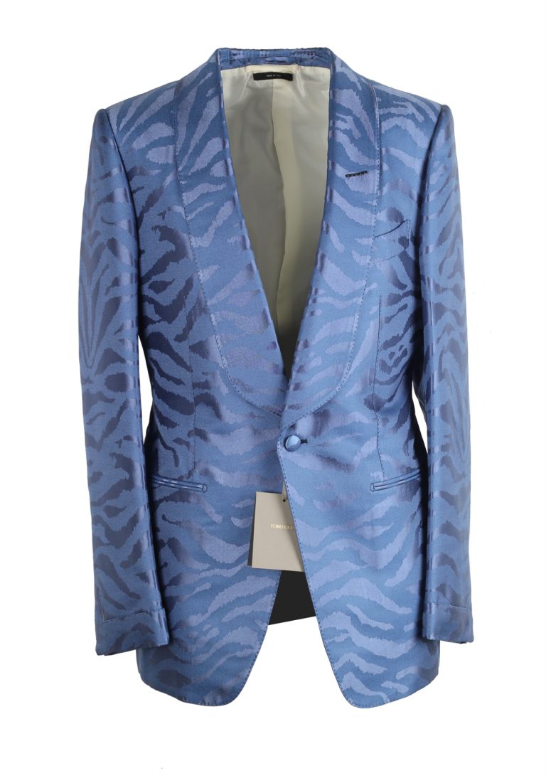 TOM FORD Buckley Blue Cocktail Tuxedo Dinner Jacket - thumbnail | Costume Limité