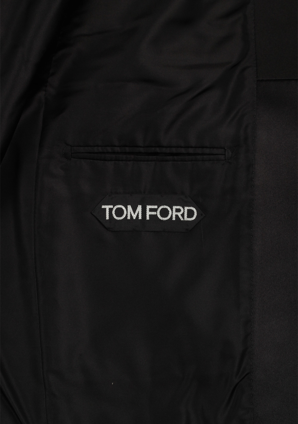 TOM FORD Shelton Black Yellow Tuxedo Dinner Jacket Size Size 48 / 38R U.S. | Costume Limité