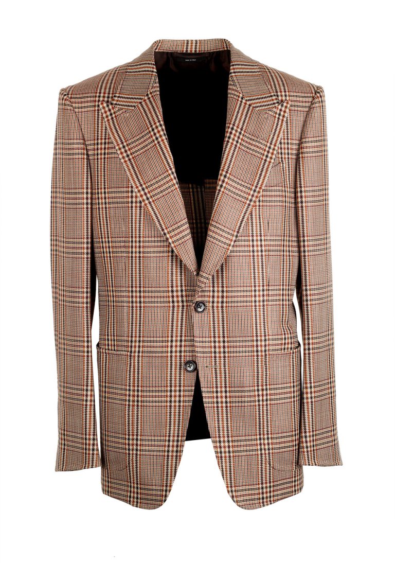 TOM FORD Shelton Checked Brown Sport Coat - thumbnail | Costume Limité