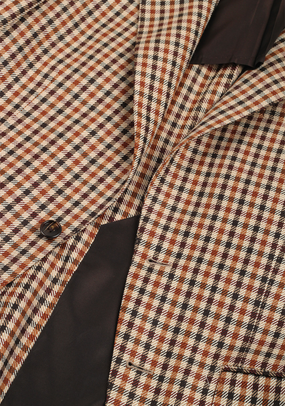 TOM FORD Shelton Checked Brown Sport Coat | Costume Limité