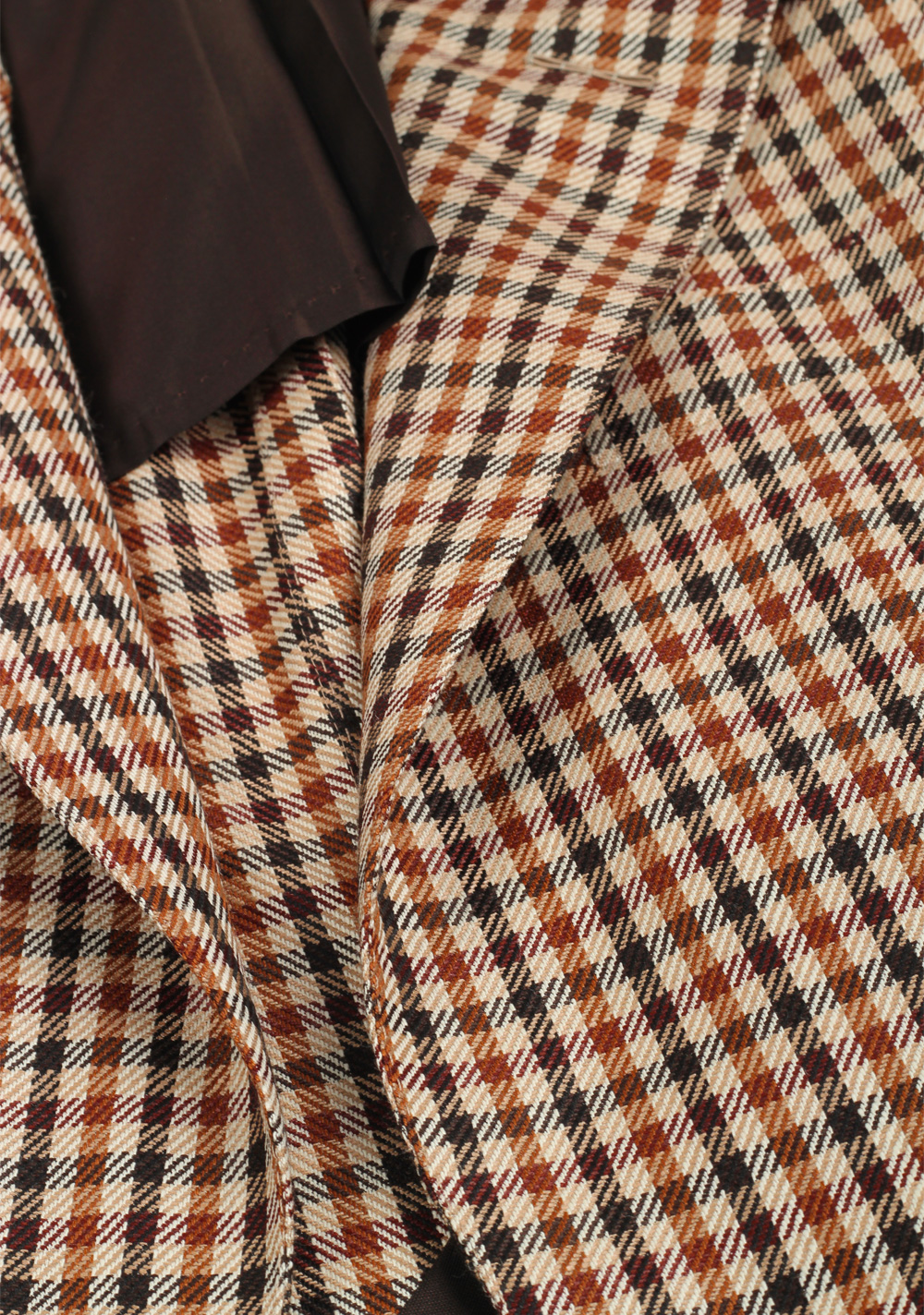 TOM FORD Shelton Checked Brown Sport Coat | Costume Limité