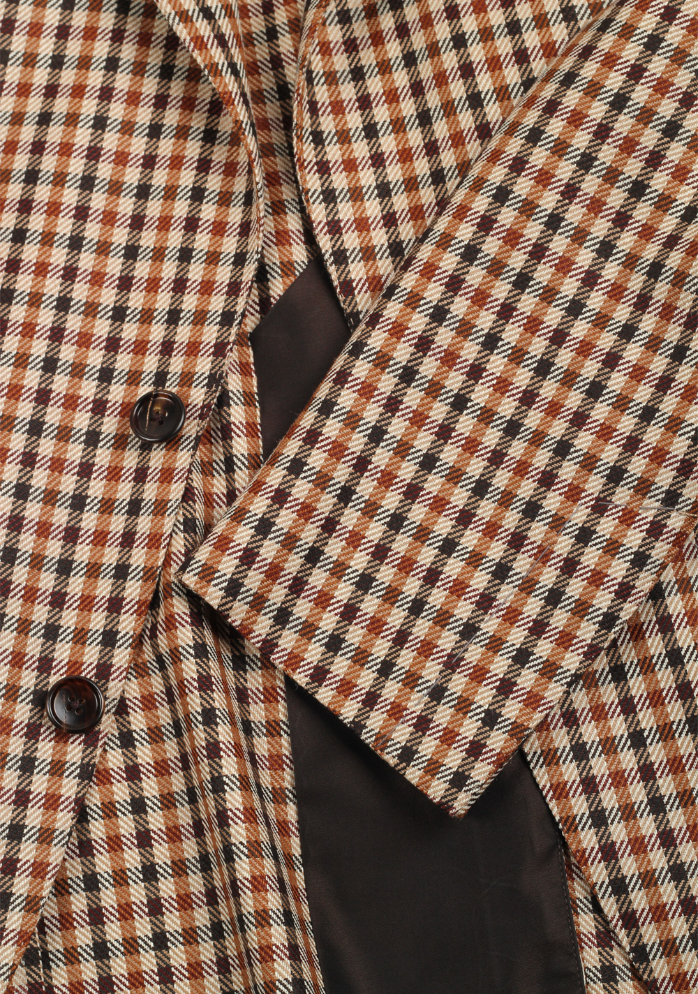 TOM FORD Shelton Checked Brown Sport Coat | Costume Limité