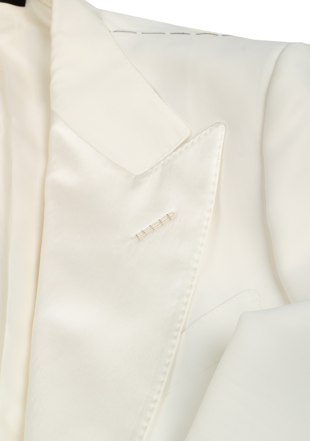 TOM FORD Atticus Ivory Tuxedo Dinner Jacket Size 48 / 38R U.S. | Costume Limité