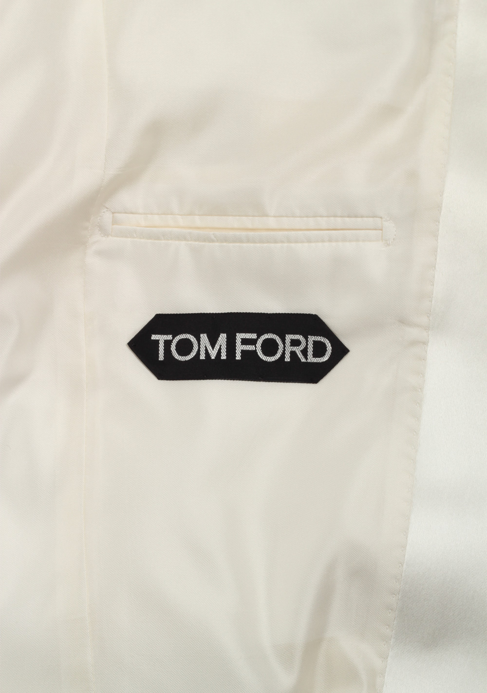 TOM FORD Atticus Ivory Tuxedo Dinner Jacket Size 48 / 38R U.S. | Costume Limité