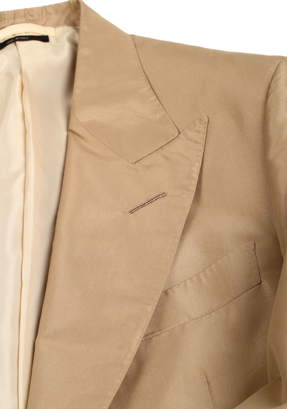 TOM FORD Atticus Beige Sport Coat | Costume Limité