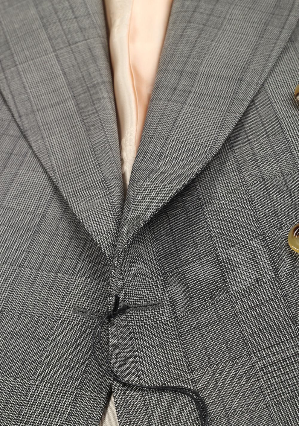 Gucci Gray Double Breasted Suit Size 44 / 34R U.S. In Wool | Costume Limité