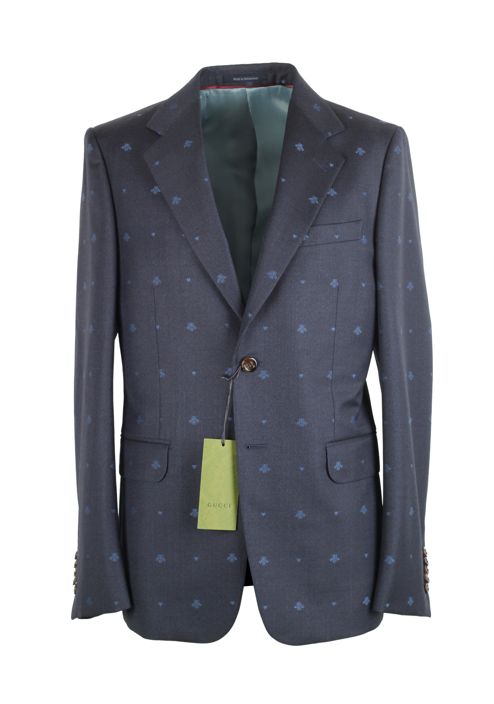 Gucci Blue Signature Bee Suit | Costume Limité