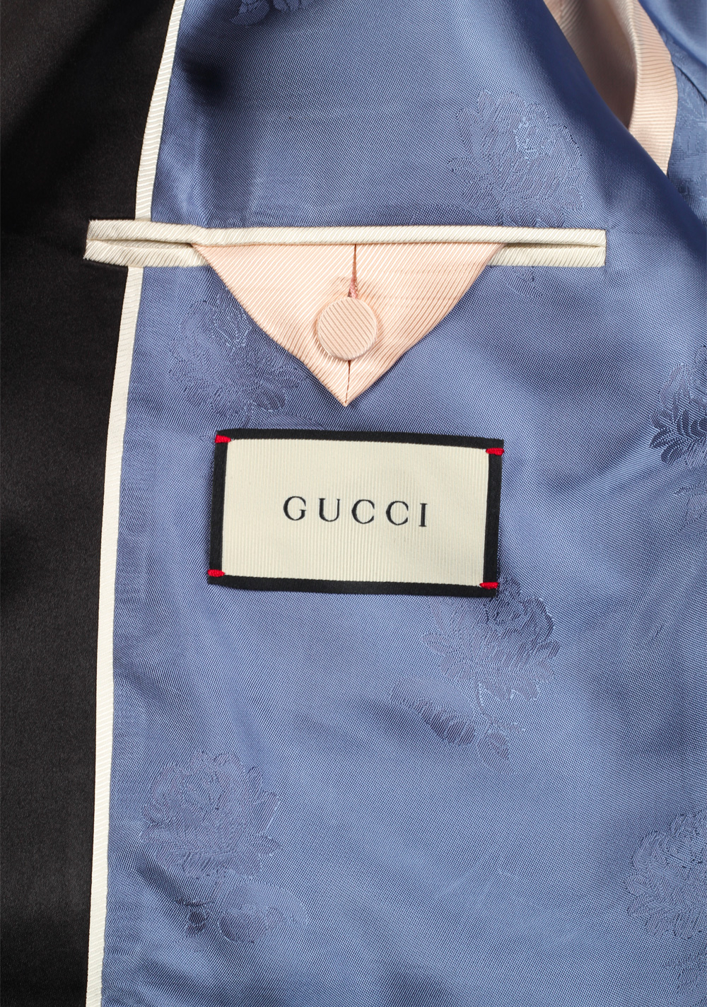 Gucci Black Signature Mohair Wool Tuxedo Size 54 / 44R U.S. | Costume Limité