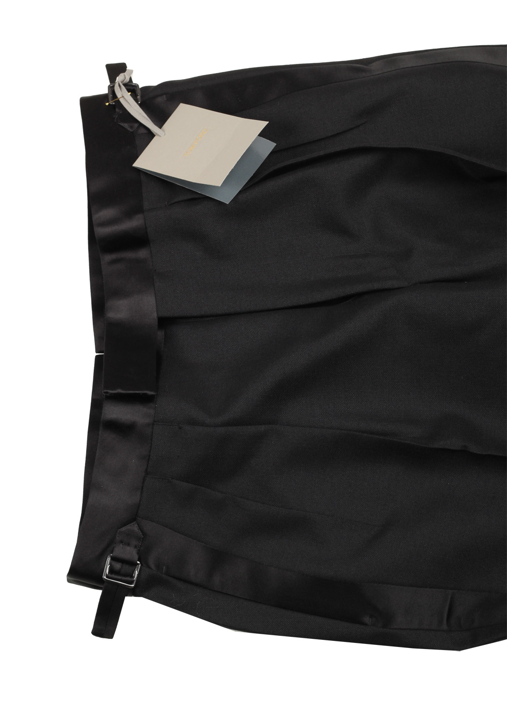 TOM FORD Black Cocktail Tuxedo Trousers Size 48 / 32 U.S. | Costume Limité