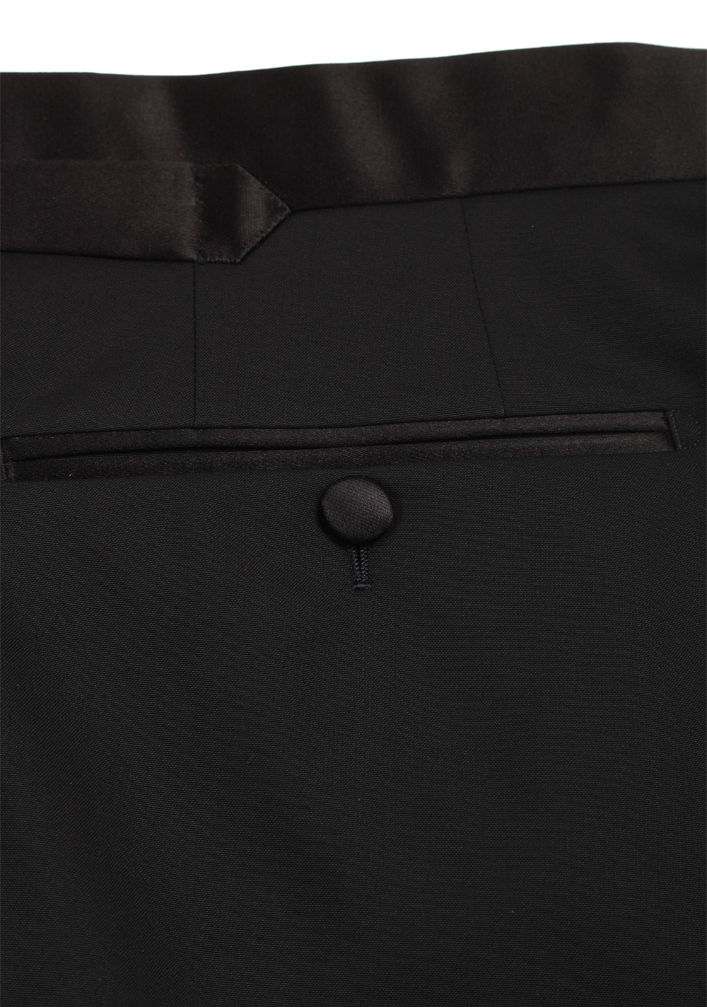 TOM FORD Black Cocktail Tuxedo Trousers Size 48 / 32 U.S. | Costume Limité