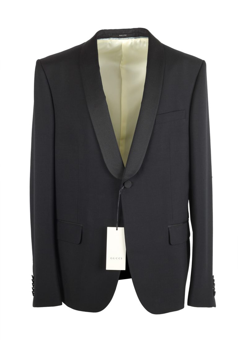 Gucci Black Signature Mohair Wool Tuxedo - thumbnail | Costume Limité