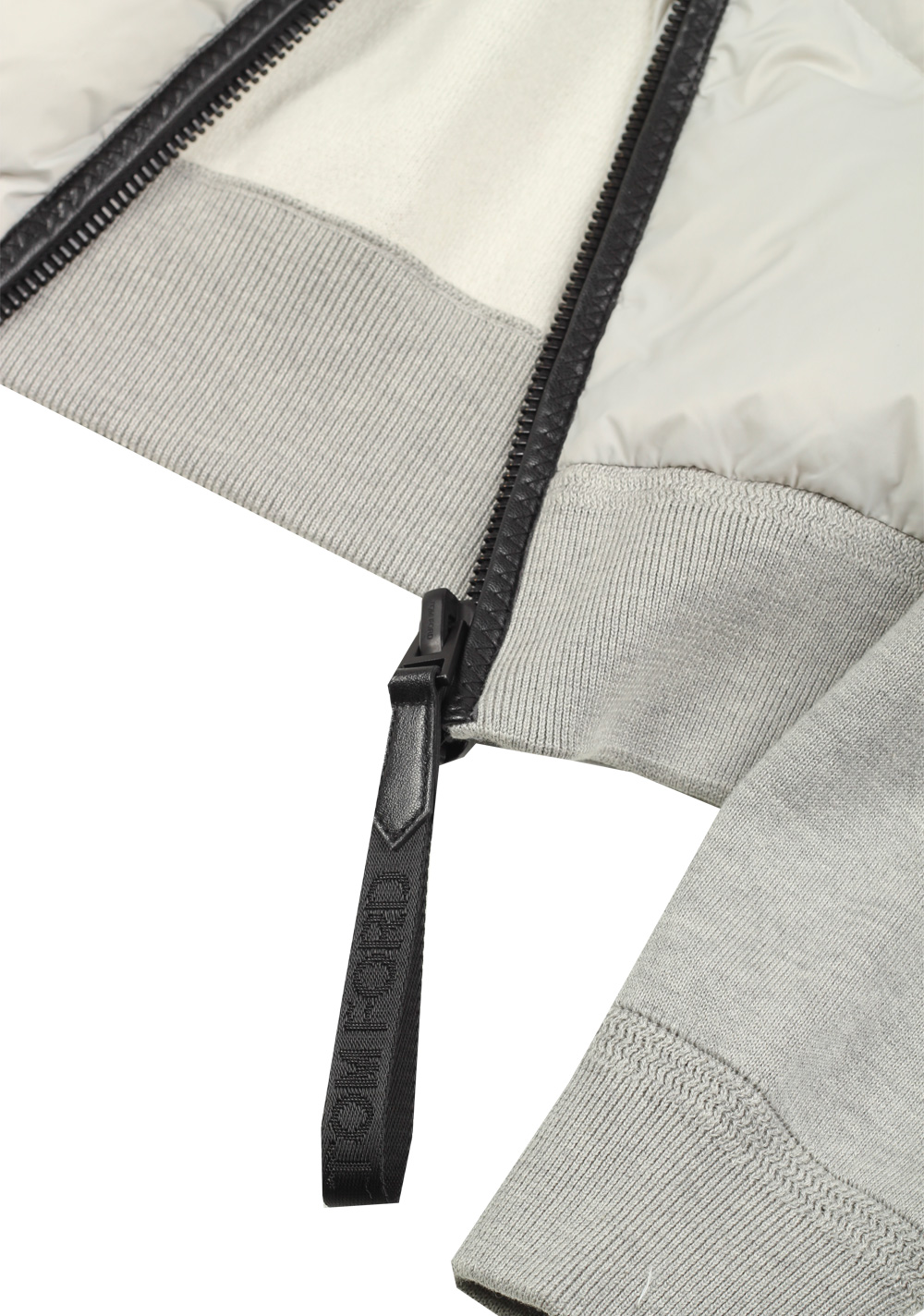 TOM FORD Gray Nylon Zipper Hoody Size 48 / 38R U.S. In Wool | Costume Limité