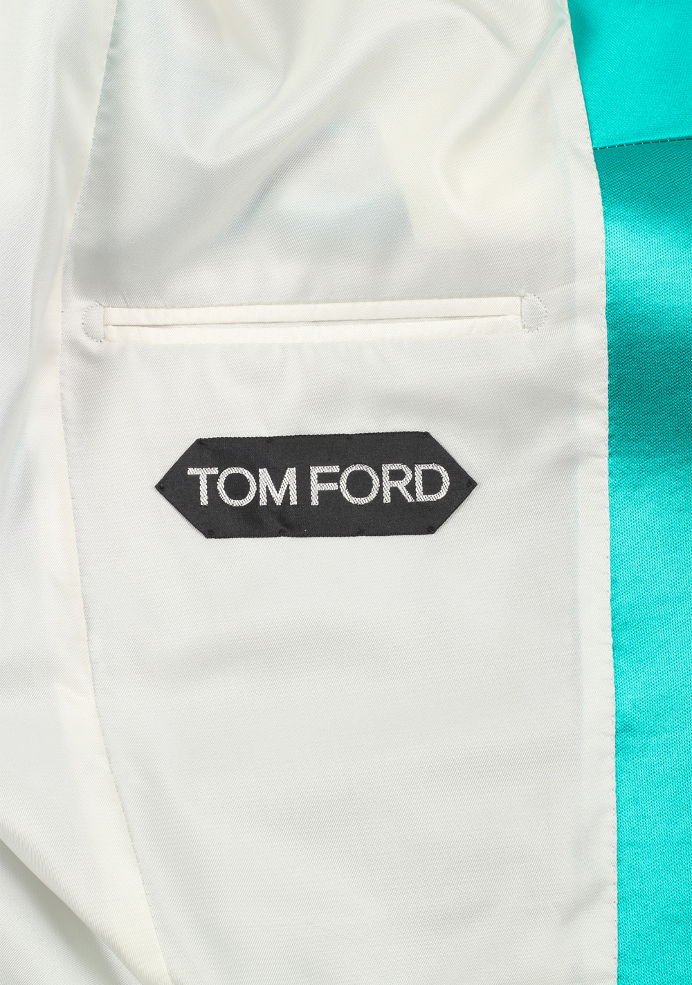 TOM FORD Atticus Turquoise Tuxedo Dinner Jacket Size 46 / 36R U.S. | Costume Limité