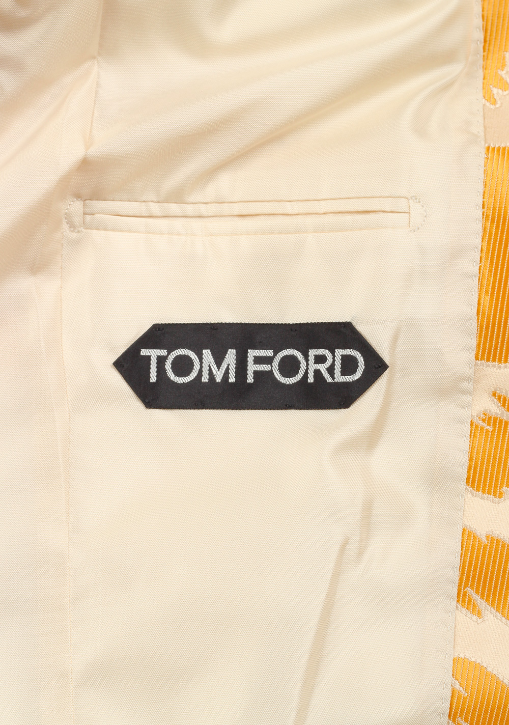 TOM FORD Atticus Gold Tuxedo Dinner Jacket Size 46 / 36R U.S. – image 6