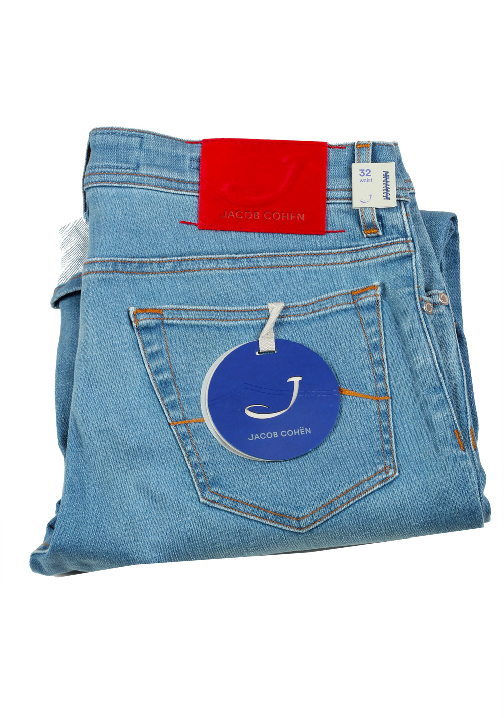 Jacob Cohen Blue J688 Comfort Jeans Size 48 / 32 U.S. | Costume Limité