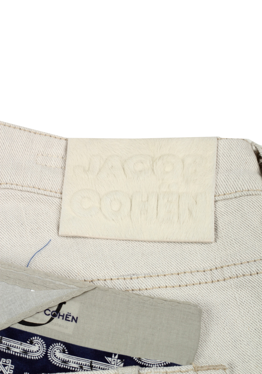 Jacob Cohen Off White J683 Comfort Comfort Jeans Size 48 / 32 U.S. | Costume Limité