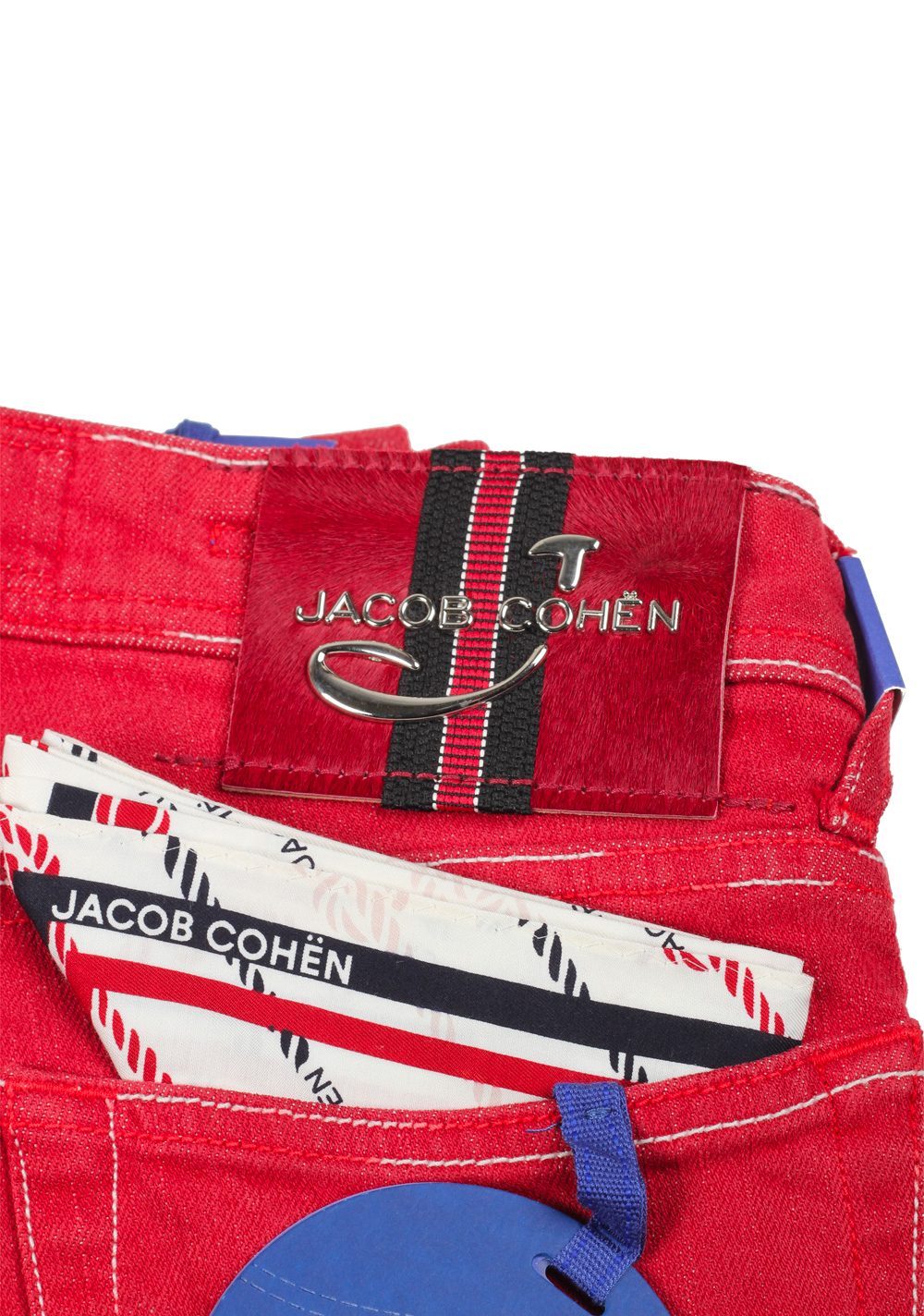 Jacob Cohen Red J688 Comfort Jeans Size 47 / 31 U.S. | Costume Limité