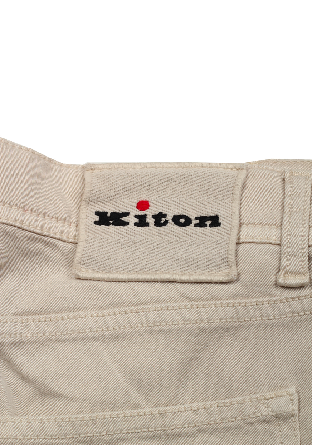 Kiton Beige Jeans Size 50 / 34 U.S. | Costume Limité