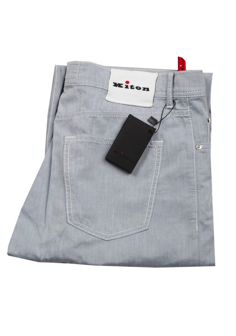 Kiton Gray Jeans Size 50 / 34 U.S. - thumbnail | Costume Limité