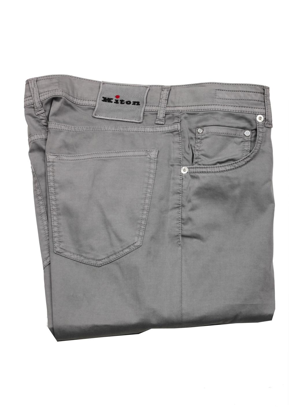 Kiton Gray Jeans Size 50 / 34 U.S. | Costume Limité