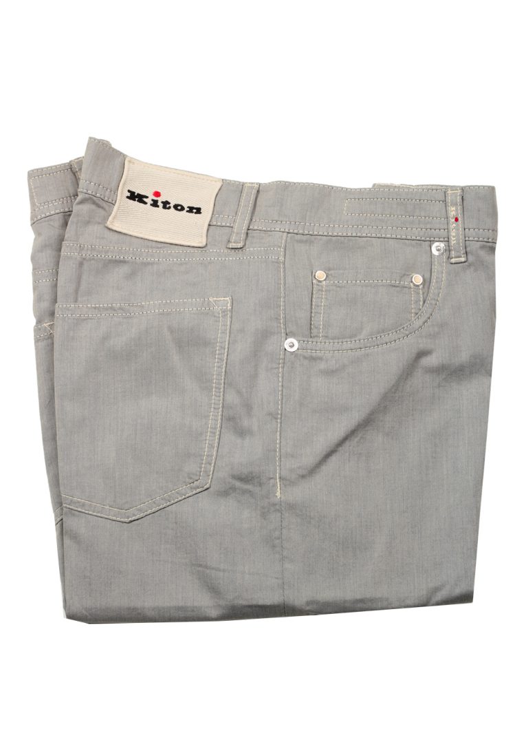 Kiton Gray Jeans Size 50 / 34 U.S. - thumbnail | Costume Limité