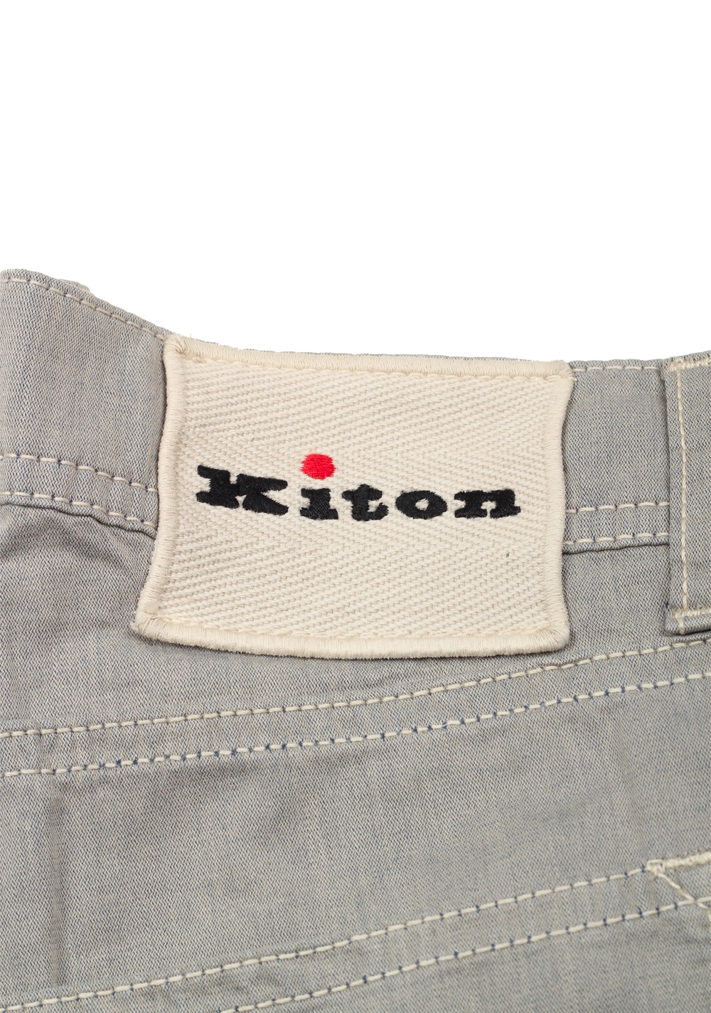 Kiton Gray Jeans Size 50 / 34 U.S. | Costume Limité