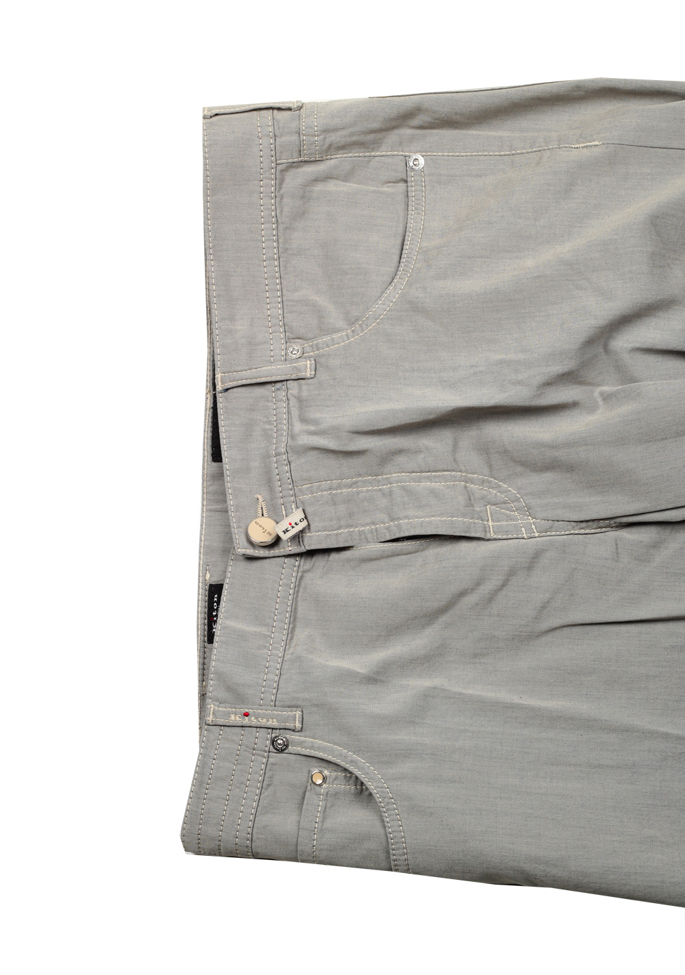 Kiton Gray Jeans Size 50 / 34 U.S. | Costume Limité