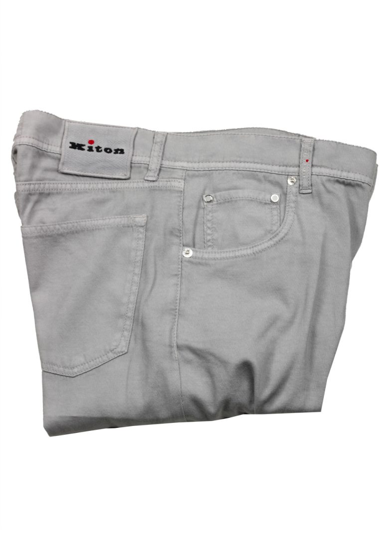 Kiton Gray Jeans Size 50 / 34 U.S. - thumbnail | Costume Limité