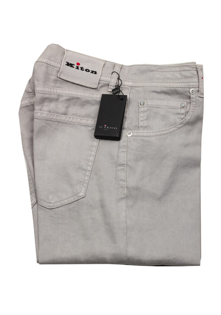 Kiton Gray Jeans Size 50 / 34 U.S. - thumbnail | Costume Limité