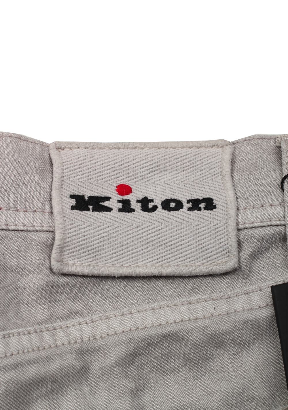 Kiton Gray Jeans Size 50 / 34 U.S. | Costume Limité