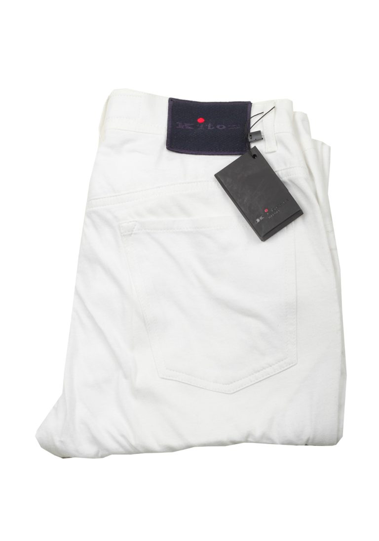 Kiton White Slim Jeans Size - thumbnail | Costume Limité
