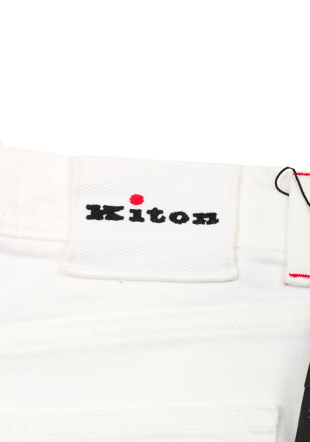 Kiton White Slim Jeans Size 49 / 33 U.S. | Costume Limité