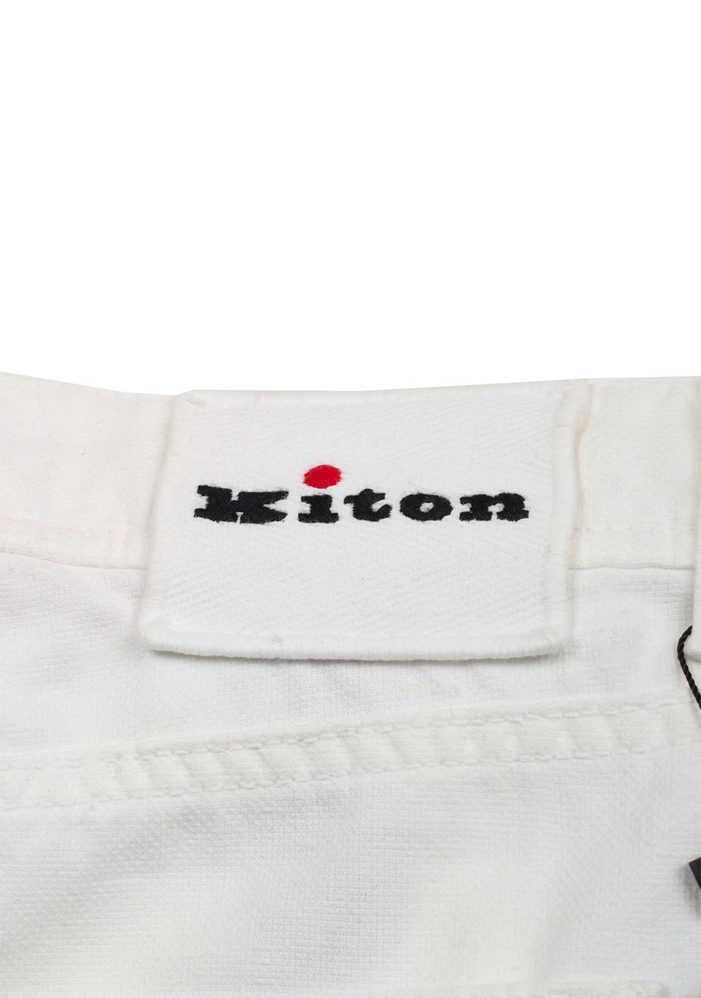 Kiton White Slim Jeans Size 50 / 34 U.S. | Costume Limité