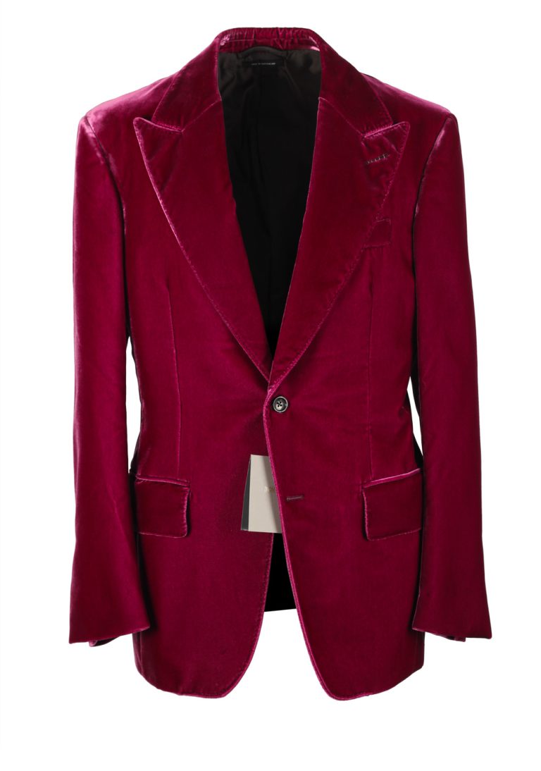 TOM FORD Cooper Velvet Red Tuxedo Dinner Jacket - thumbnail | Costume Limité