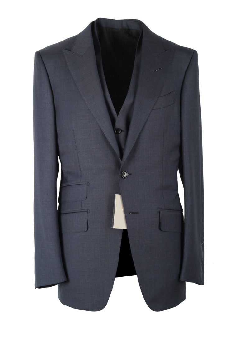 TOM FORD O’Connor Blue 3 Piece Suit - thumbnail | Costume Limité