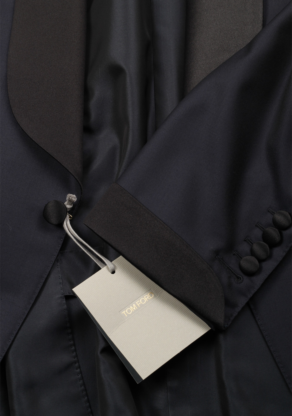 TOM FORD O’Connor Midnight Blue Tuxedo Suit Size 54 / 44R U.S. Shawl Collar Fit Y | Costume Limité